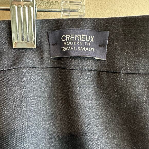 Daniel Cremieux Tobin Modern Fit Travel Smart Dress Pants Blue 44 - Picture 10 of 13